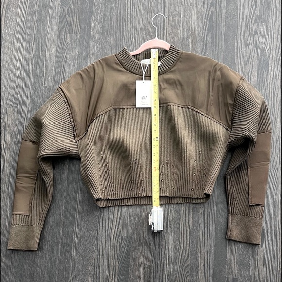 Dark dark green sweater - Picture 4 of 7